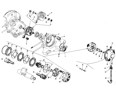 Crankshaft - clutch
