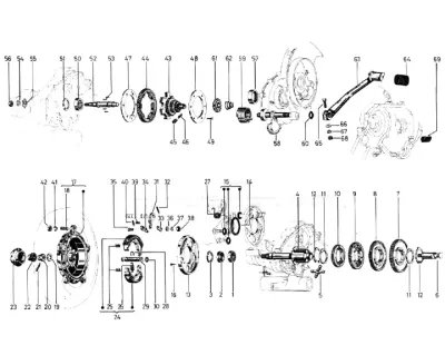Gearbox - rear wheel