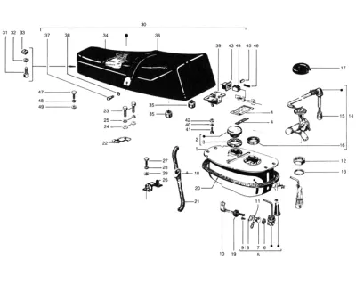 Fork - front wheel