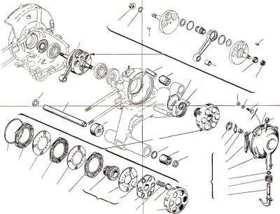 Crankshaft - clutch