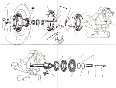 Gearbox - rear wheel