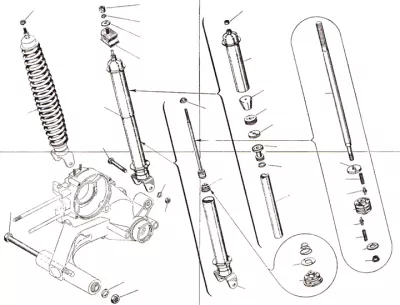 Rear shock absorber