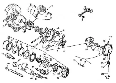Crankshaft - clutch