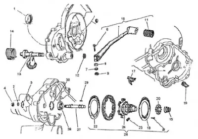 Kickstart lever - countershaft