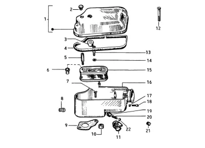 Air intake filter