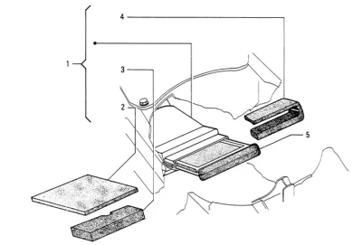 Air intake filter II