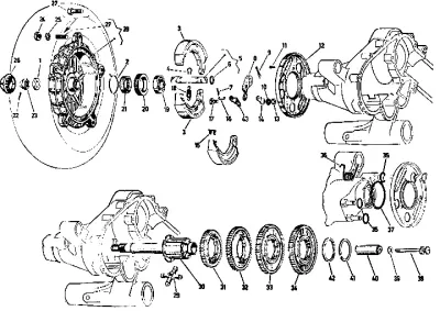 Gearbox - rear wheel