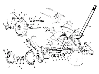 Fork - front wheel