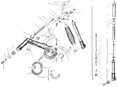 Rear shock absorber