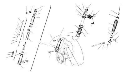 Front shock absorber