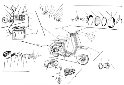 Lighting - battery - horn