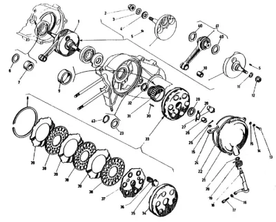 Crankshaft - clutch
