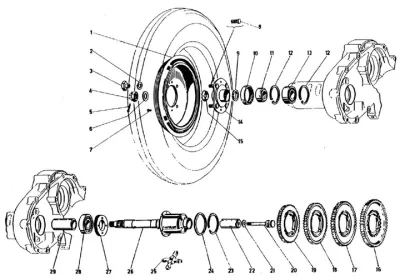 Gearbox - rear wheel