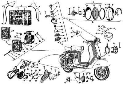 Lighting - battery - horn