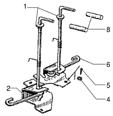 Side panel locking device