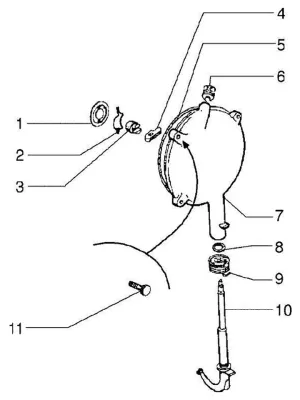Clutch cover