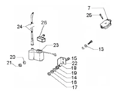 High tension coil