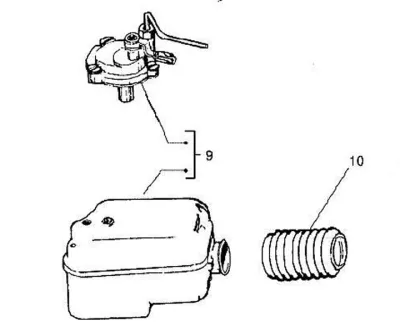 Air intake filter
