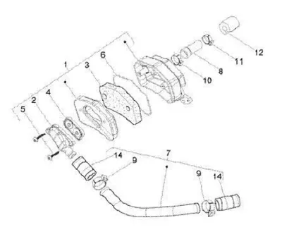Secondary air housing