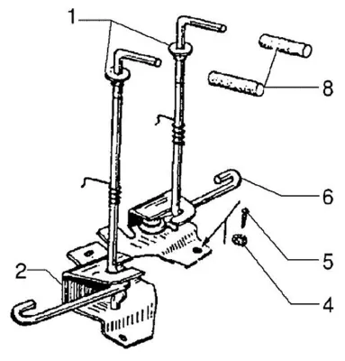 Side panel locking device