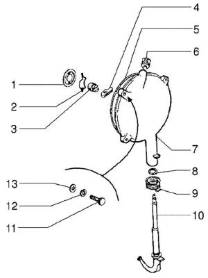 Clutch cover