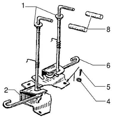Side panel locking device