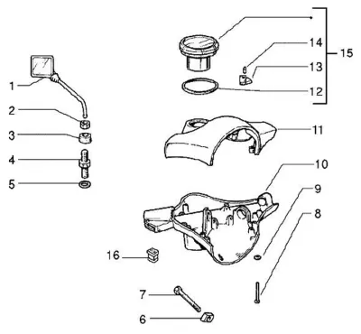 Speedo - handlebar top