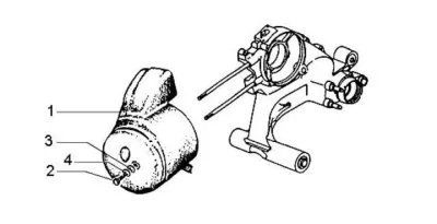 Tapa deflector cilindro