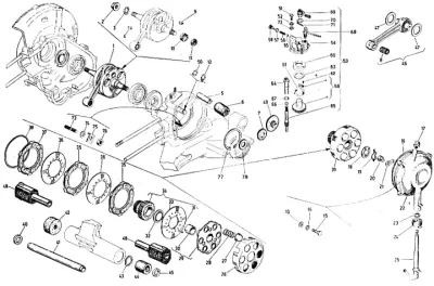Crankshaft - clutch