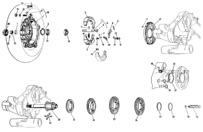 Gearbox - rear wheel