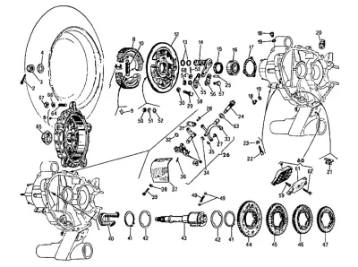 Gearbox - rear wheel