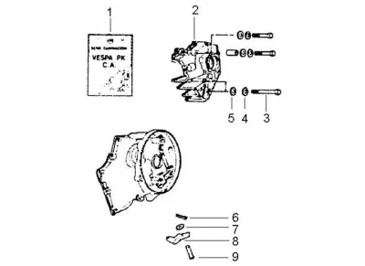 Gasket set engine