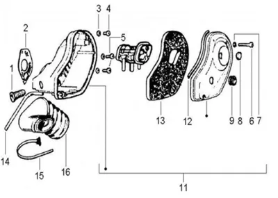 Air intake filter