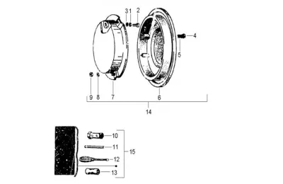 Spare wheel carrier