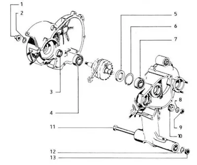 Crankshaft bearing