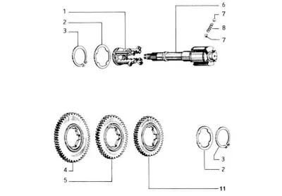 3 speed gearbox