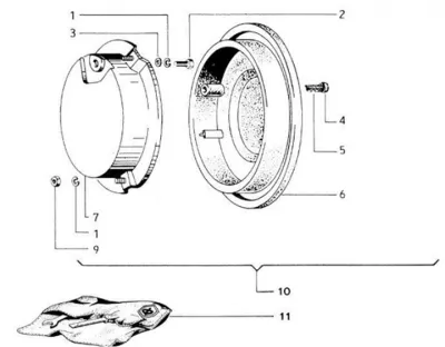 Spare wheel cover
