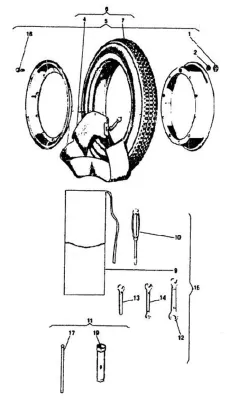 Front/rear wheel