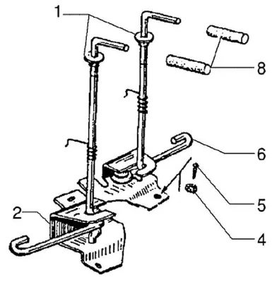 Side panel locking device