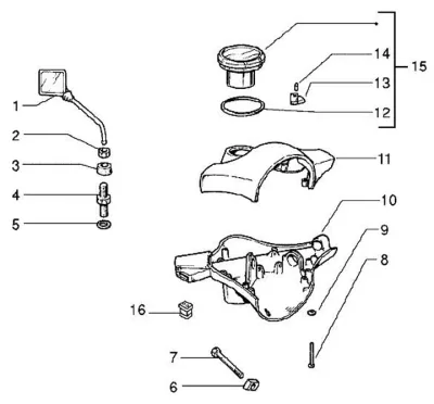 Speedo - handlebar top