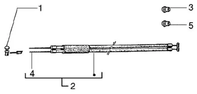 Gear change cable
