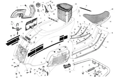 Chassis - toolbox - footboard