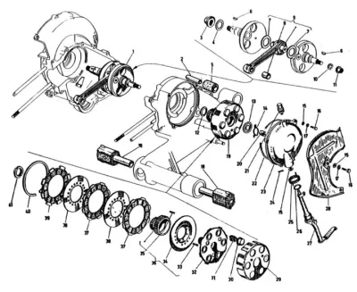 Crankshaft - clutch