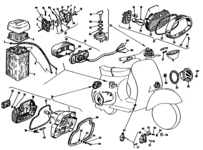 Lighting - battery - horn