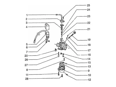 Componenti carburatore