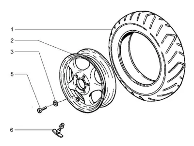 Front wheel