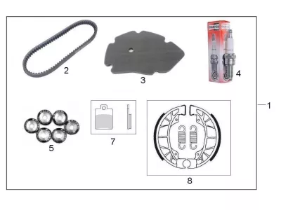 Kit de inspección completo