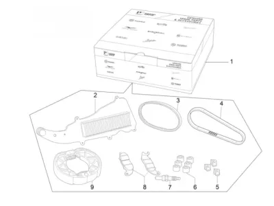 Kit de inspección completo