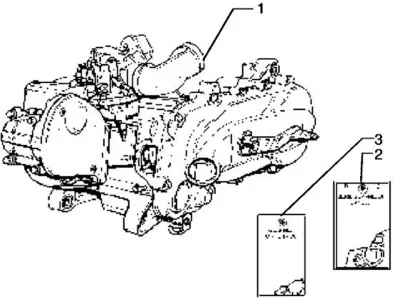 Motor - Motordäcksats