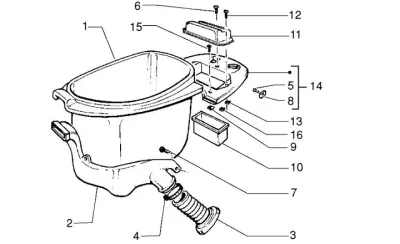 Compartiment pour casque
